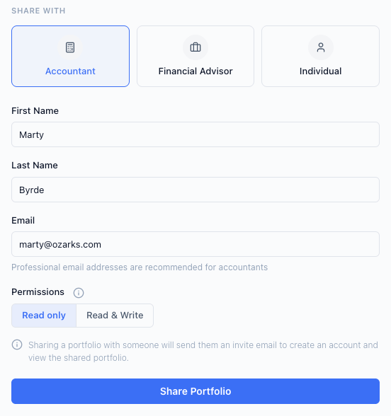Accountant-ready tax reports